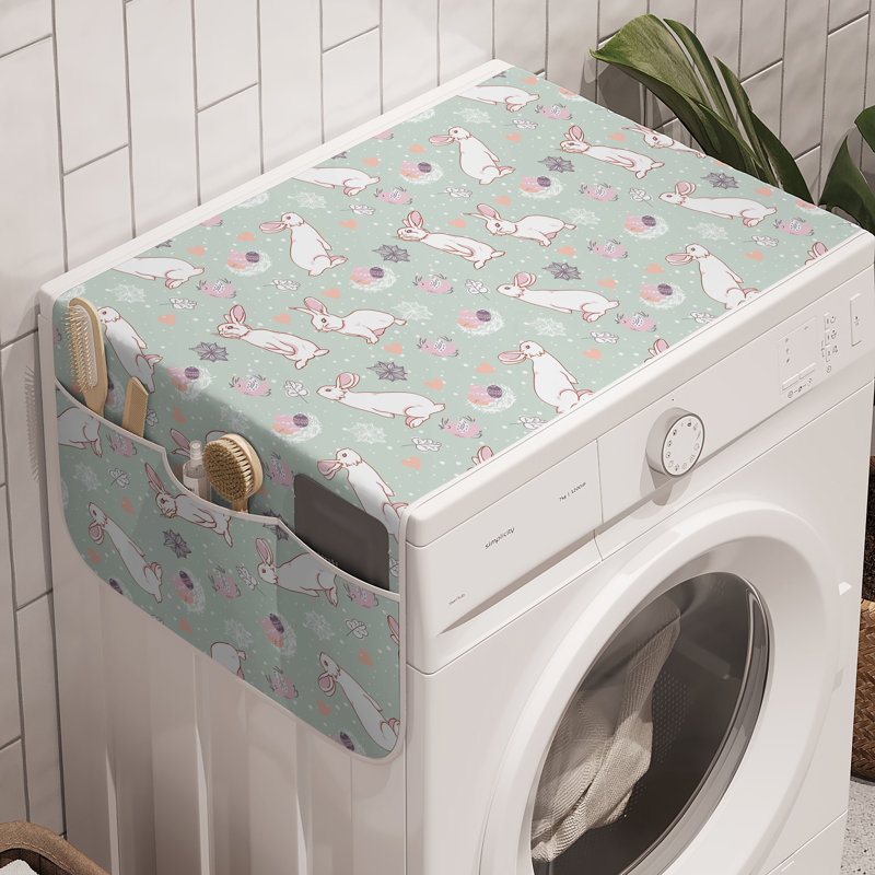 Paquet de 2 boîtes de rangement de 47 po x 18,5 po East Urban Home
