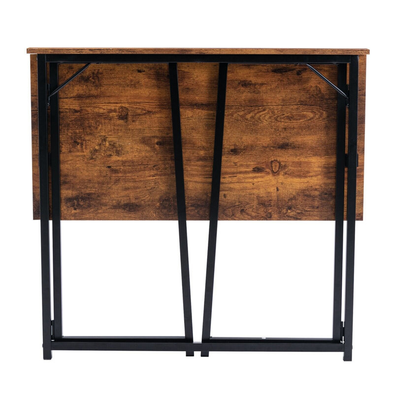 Fresca 80Cm W Rectangular Writing Desk, Brown