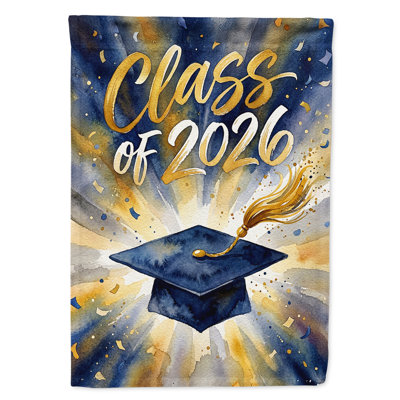 Class of 2026 Graduation Art House Flag