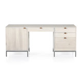 Trey Solid Wood Executive Desk