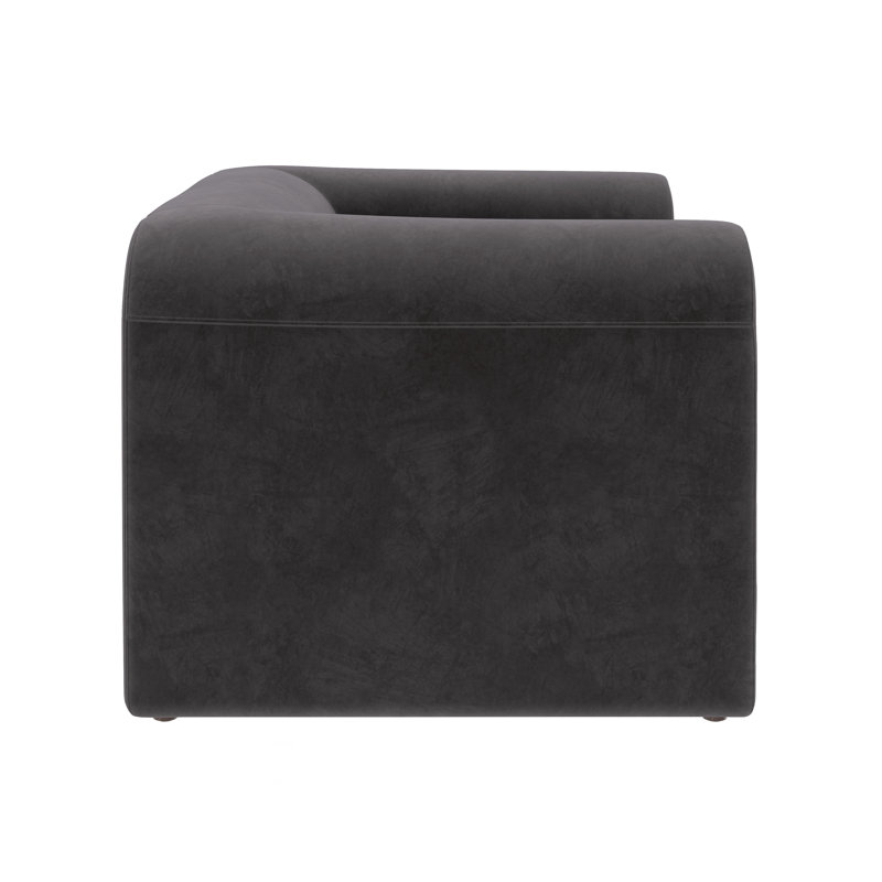 Lounge Chair, Gray Polyester