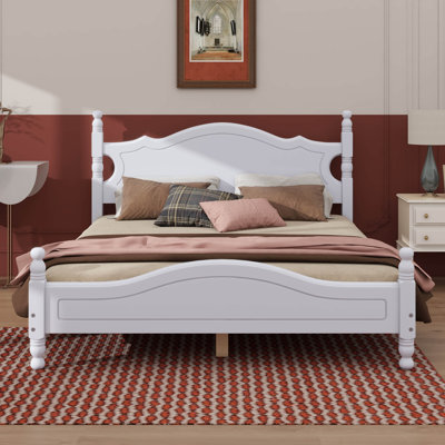 Durable  Wood Platform Bed Frame
