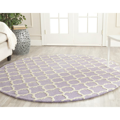 Cannen Hand Tufted Wool Geometric Rug