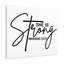 She Is Strong Proverbs 31:25 1 Piece Wrapped Canvas Wall Art-1331854550