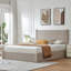 Lit plateforme tapissier avec rangement Braya Luxury Boucle-123040673-123040672