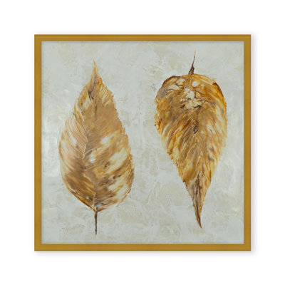 Nature Inspired "Autumn’s Gold" Canvas Wall Art By 