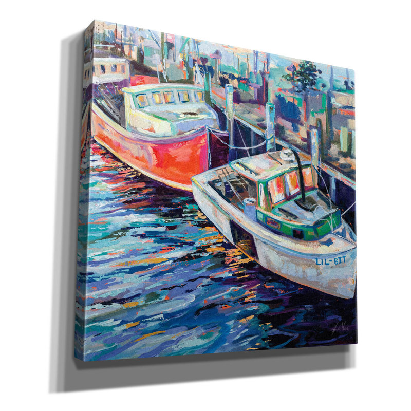 «Lil Bit» par Jeanette Vertentes, art mural sur toile, H 26 po x l 26 po x P 1,5 po