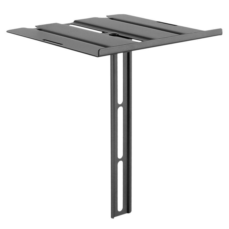 Tablette flottante pour appareils de télévision et de diffusion muraux Mount-It | Installation double pour mur ou téléviseur