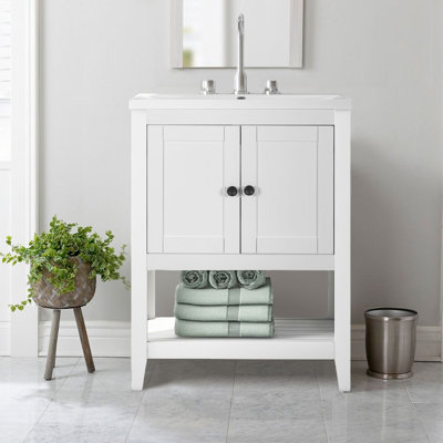 23.7'' Single Bathroom Vanity Base Only