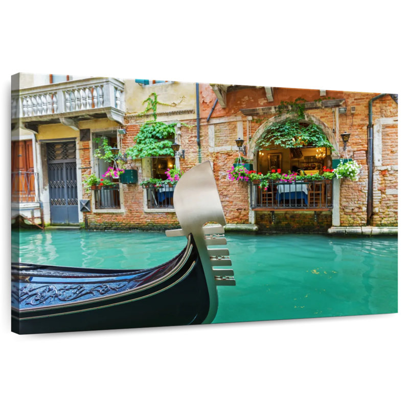 Ravi Venice Canal Cafe, H 20 po x l 30 po