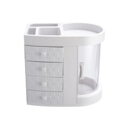 Leteshia Plastic Makeup Organizer