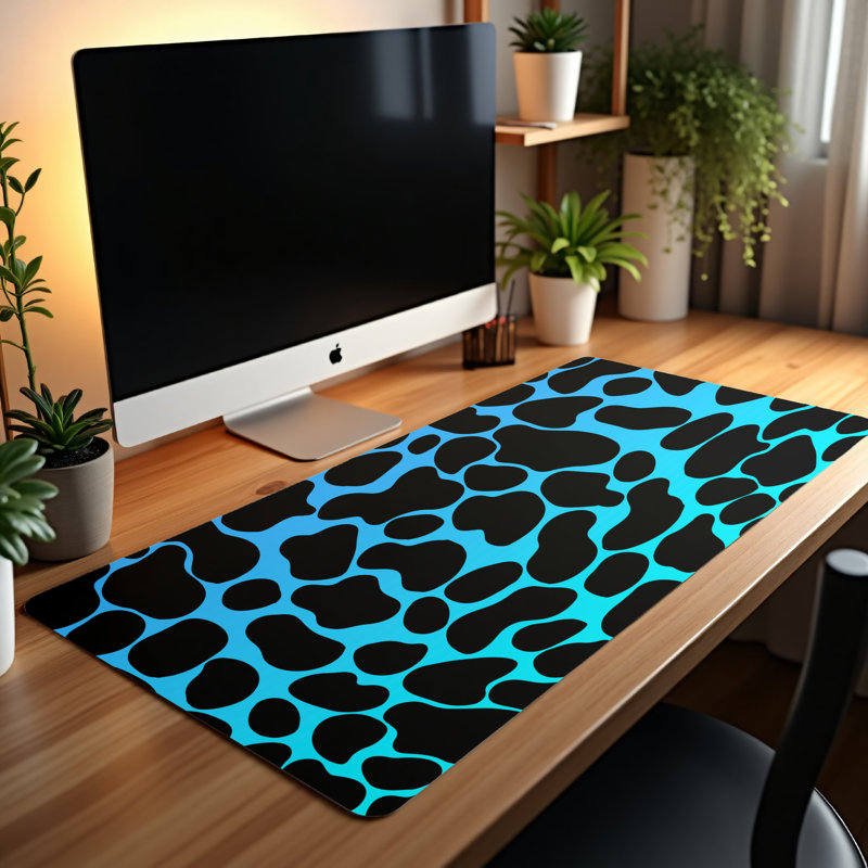 Polyester Desk Pad, 14.4x12.1