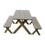 Table de pique-nique rectangulaire en pin pour 6 personnes Dyann-1978189031-2001567749