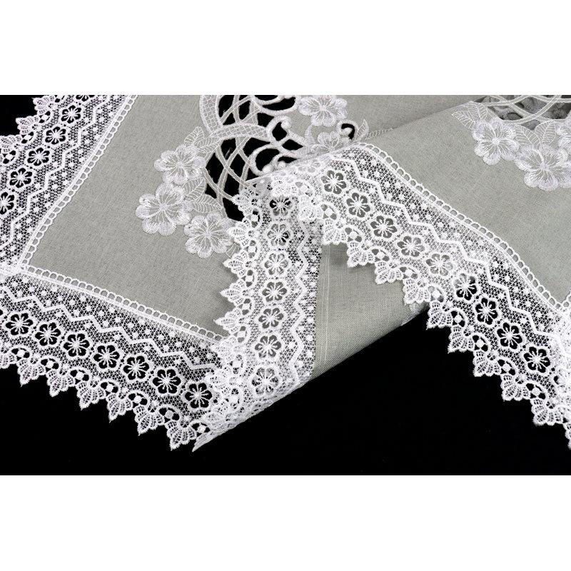 Mcgarry Floral Square Table Topper