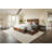 Oceant Farmhouse Queen Size Bed Frame with 4 Drawers, Rustic Brown-105504776-105504779