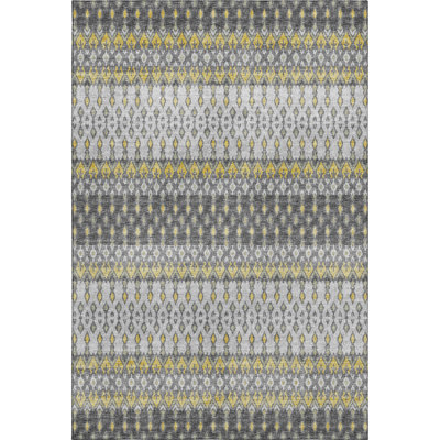 Premium Machine Washable Driessen AMF72 Gray Rug