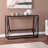 Argall Long Glass-Top Console Table