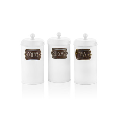 Metal Jar - Set of 3