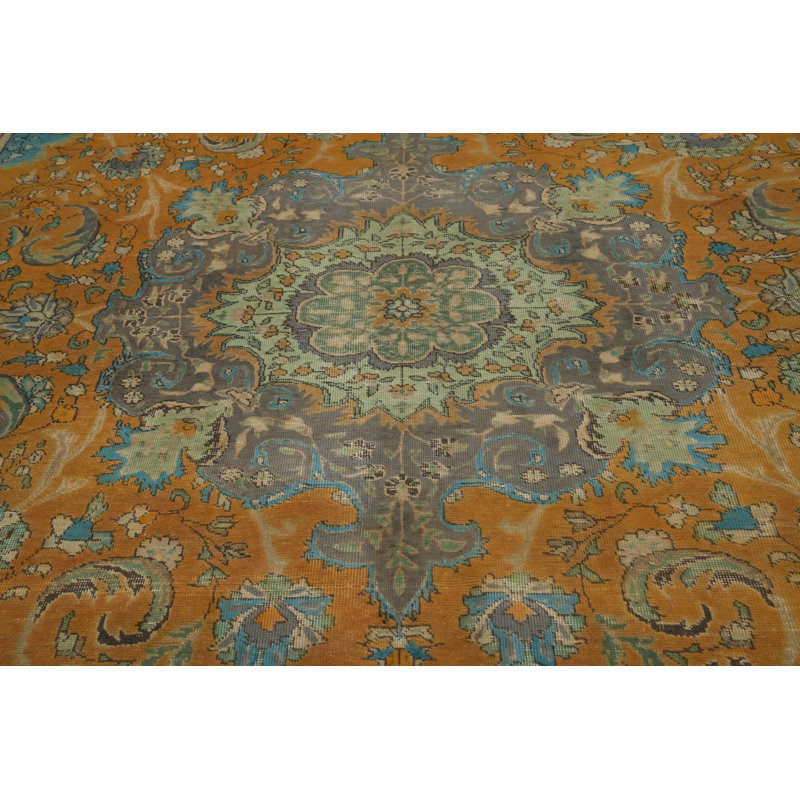 Tapis traditionnel en laine 9 x 13
