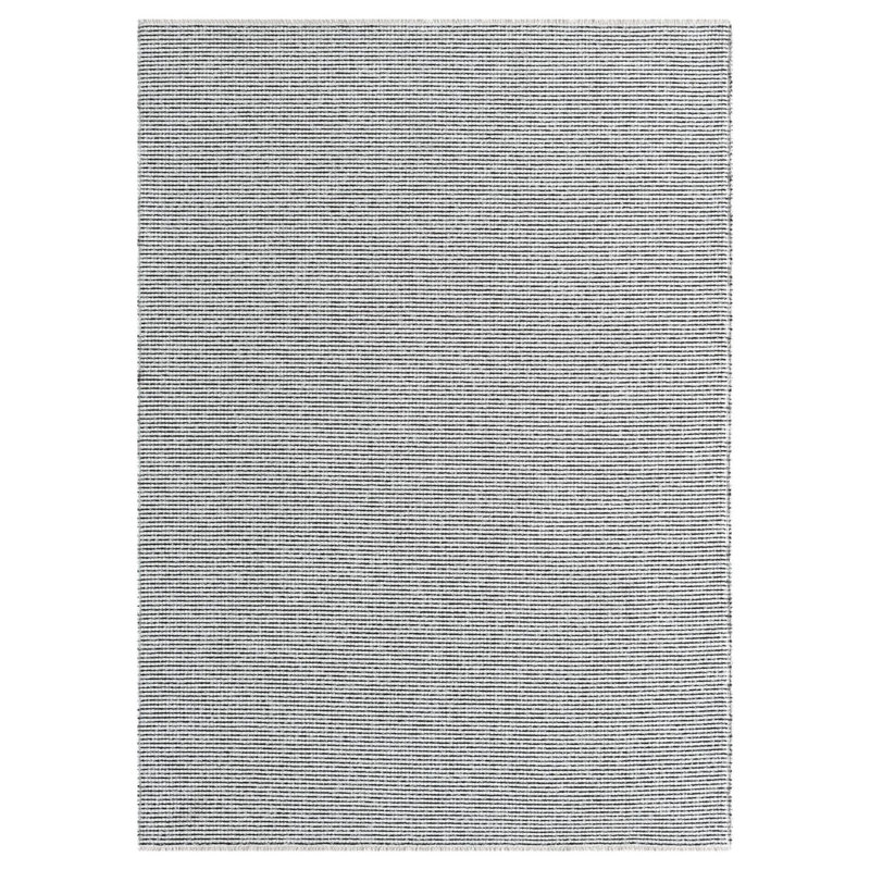 Tapis à deux tons à franges, Rectangulaire 4 pi x 5 pi