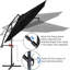 Parasol suspendu d'extérieur 10 pi Brunet-813757161