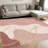 Modern art line carpet, simple and abstract pattern, indoor universal decorative carpet-573889570