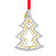 3'' Metal Shatterproof Holiday Shaped Ornament