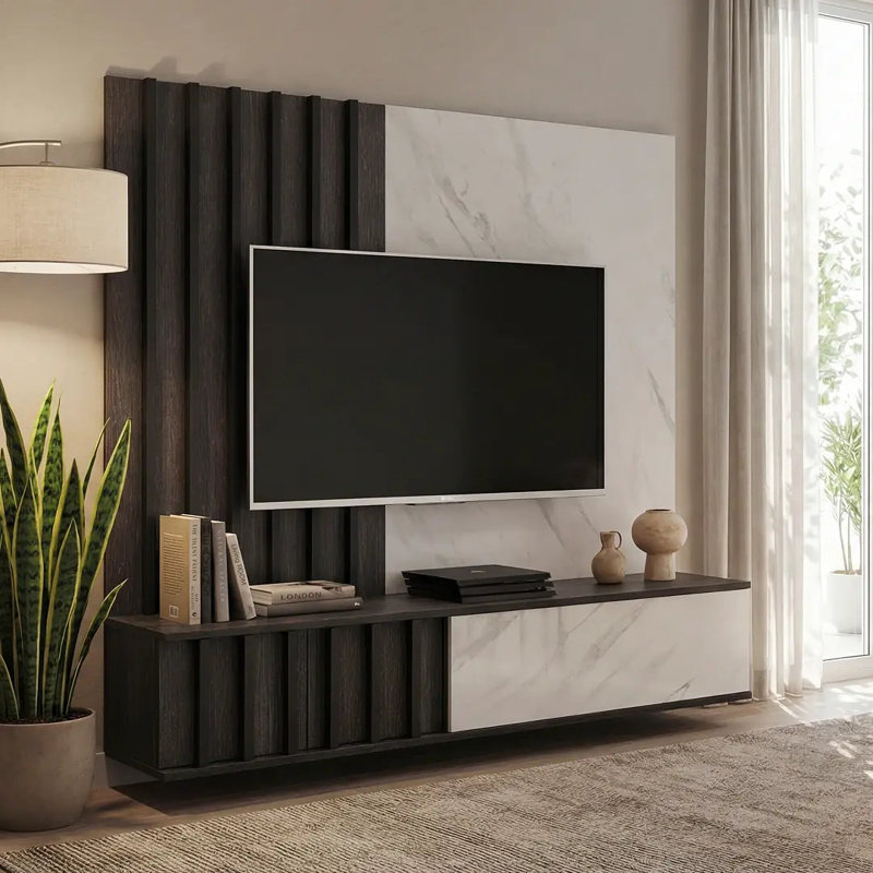 Unfinished for TVs up to 70"