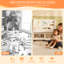 86cm H X 90cm W Kids Bookcase