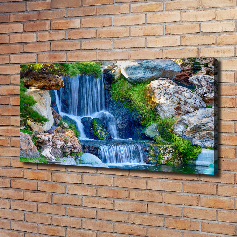 Waterfall - Wrapped Canvas Print
