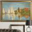 «Regatta at Argenteuil» par Claude Monet, reproduction de peinture à l'huile-507679866-507679836-507679776