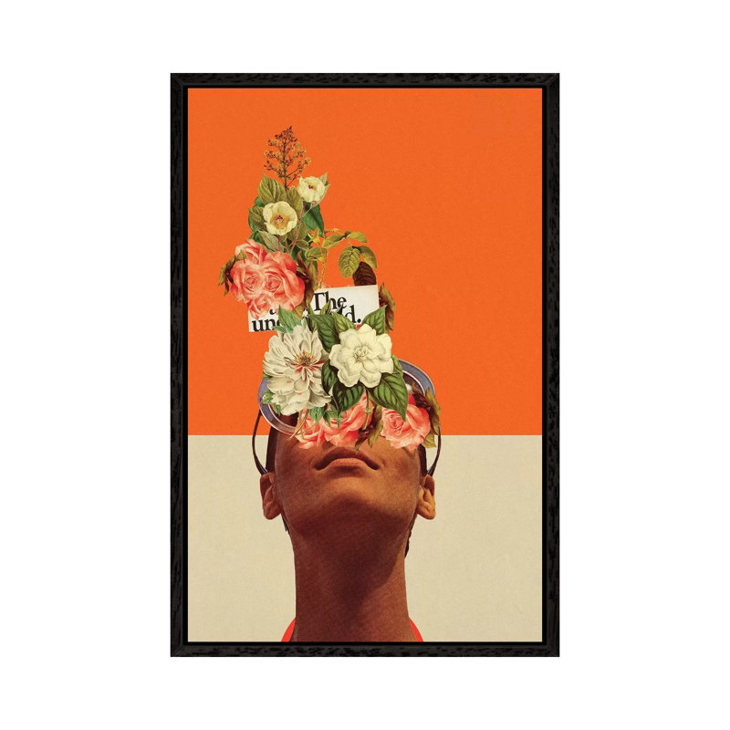 The Unexpected by Frank Moth - Print on Canvas, Black Framed, 152.4cm H x 101.6cm W x 3.81cm D