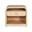 1 - Drawer Solid Wood Nightstand-519201423