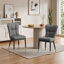 Chaise rembourrée moderne avec structure en métal-456032067