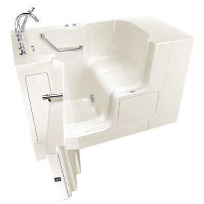 52'' x 32'' Walk-in Air Fiberglass Bathtub with Faucet