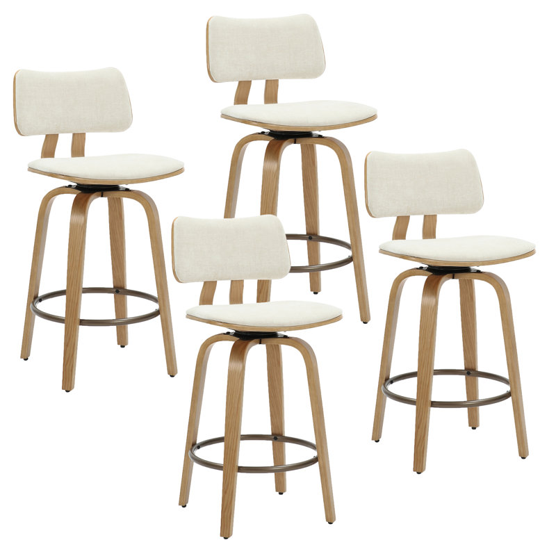 Tabouret de bar 26 po Bowdon, Beige / naturel