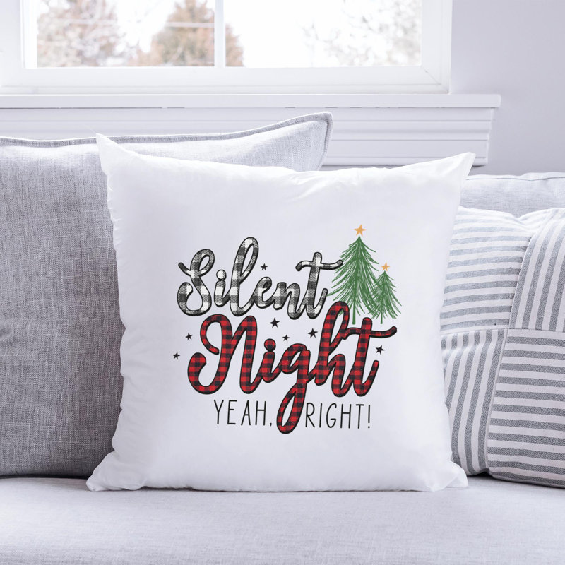 Christmas6 Reversible Throw Pillow, 14" x 14"