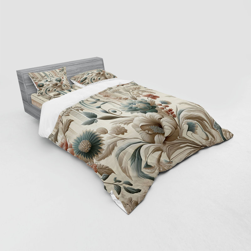 Polyester Duvet Cover, Queen Duvet Cover + 3 Additional Pieces