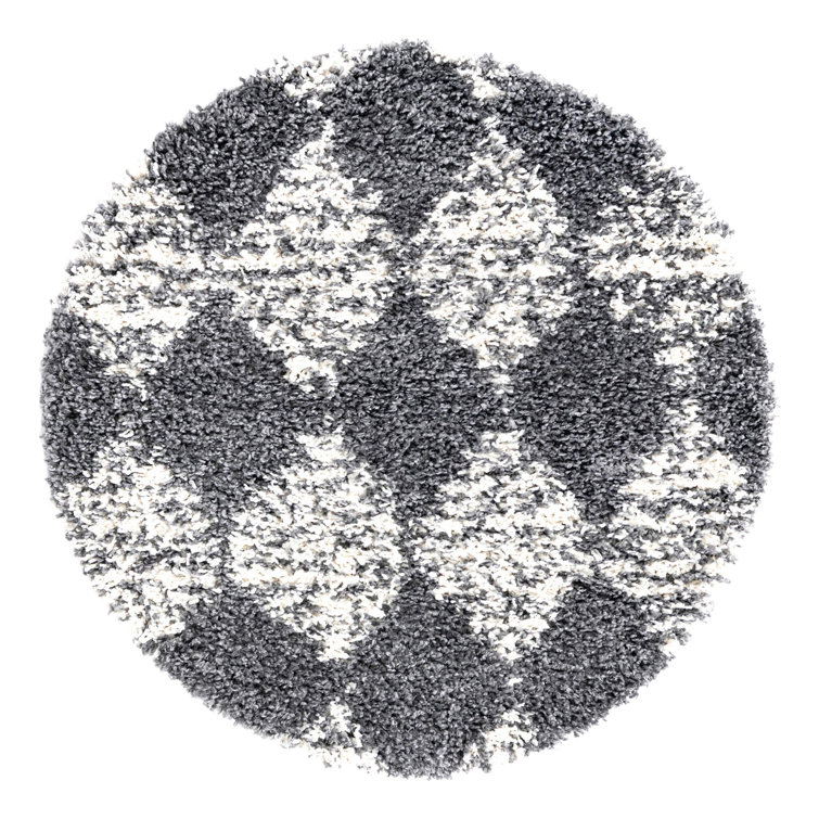 Serenity Shag Geometric Indoor Rug
