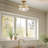Herbiorn Glass Semi Flush Mount