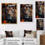 «Lion Wild Essence I» sur toile-1699489713-1699489714