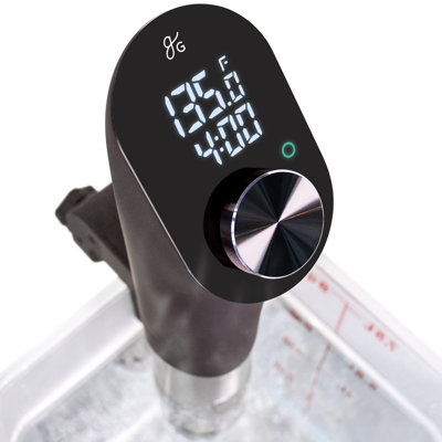 Immersion Sous Vide Cooker, 1100W Precision Temperature Control, Ultra-Quiet Brushless Motor, Compatible with most Cooking Pots – Greater Goods
