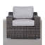 Fully Assembled 4-Piece Outdoor Wicker Sectional With Cushions