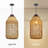 Handwoven Rattan Pendant Light for Dining Room-1324862535