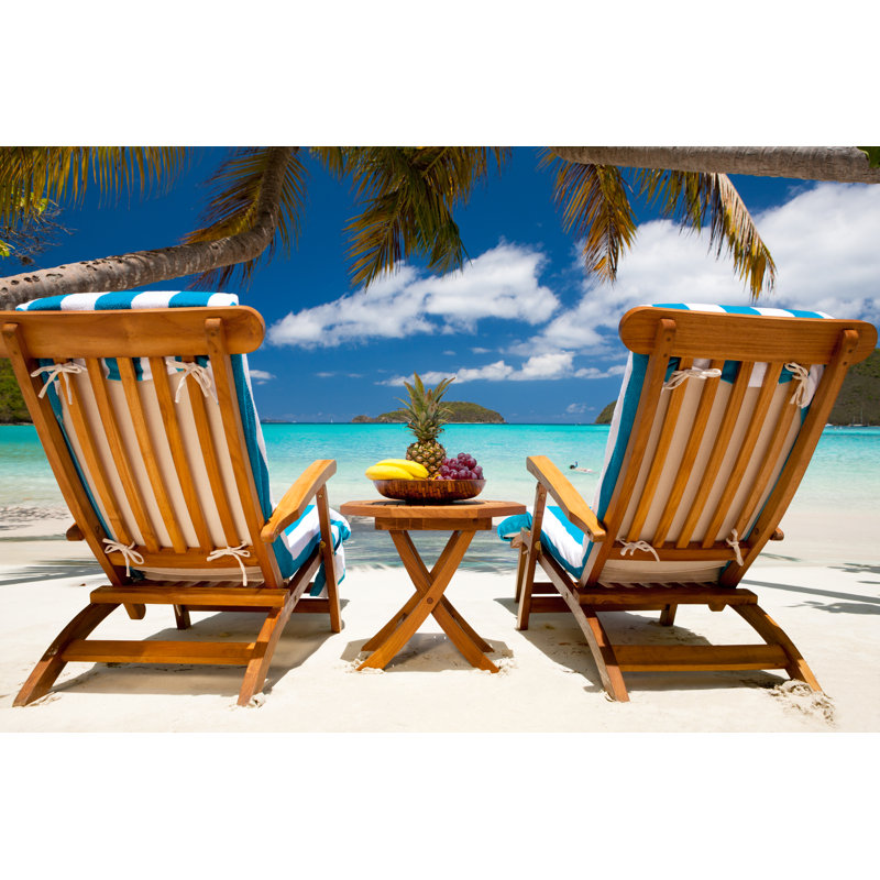 Caribbean Beach by Cdwheatley, 24" H x 36" W