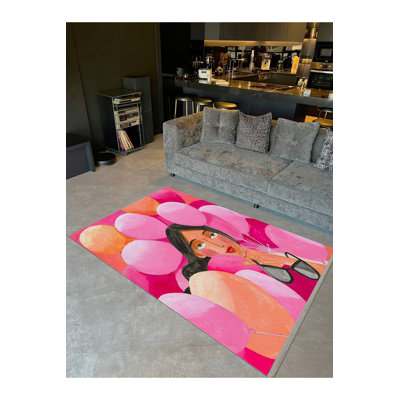 Tapis à motif de ballons de la collection Barcelona