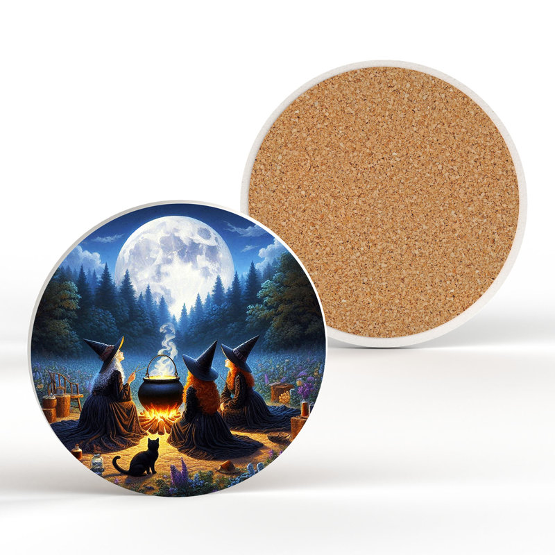 Ceramic Round 1 Piece Coaster