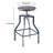 Dylan Swivel Adjustable Height Counter Stool with Metal Frame-2124352992-2124352993