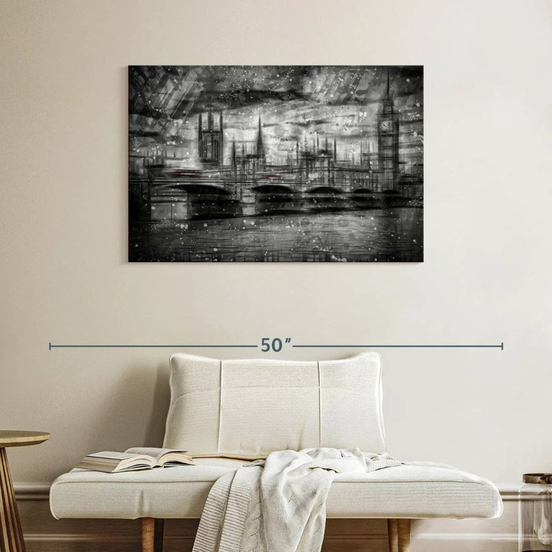 Ravi London Dynamic Shapes, 26" H x 39" W