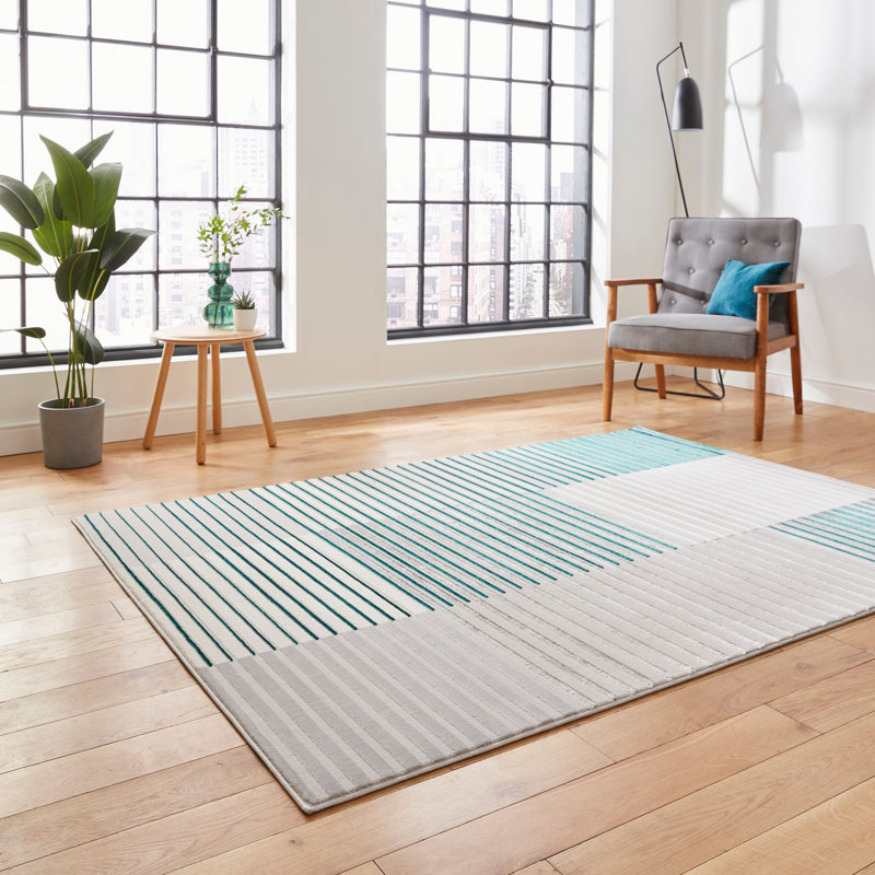 Apollo area rug Machine Woven Rectangle Grey, Rectangle 120 x 170cm